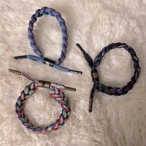 Three Rastaclat Bracelets